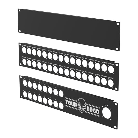 2RU Custom Rack Panel