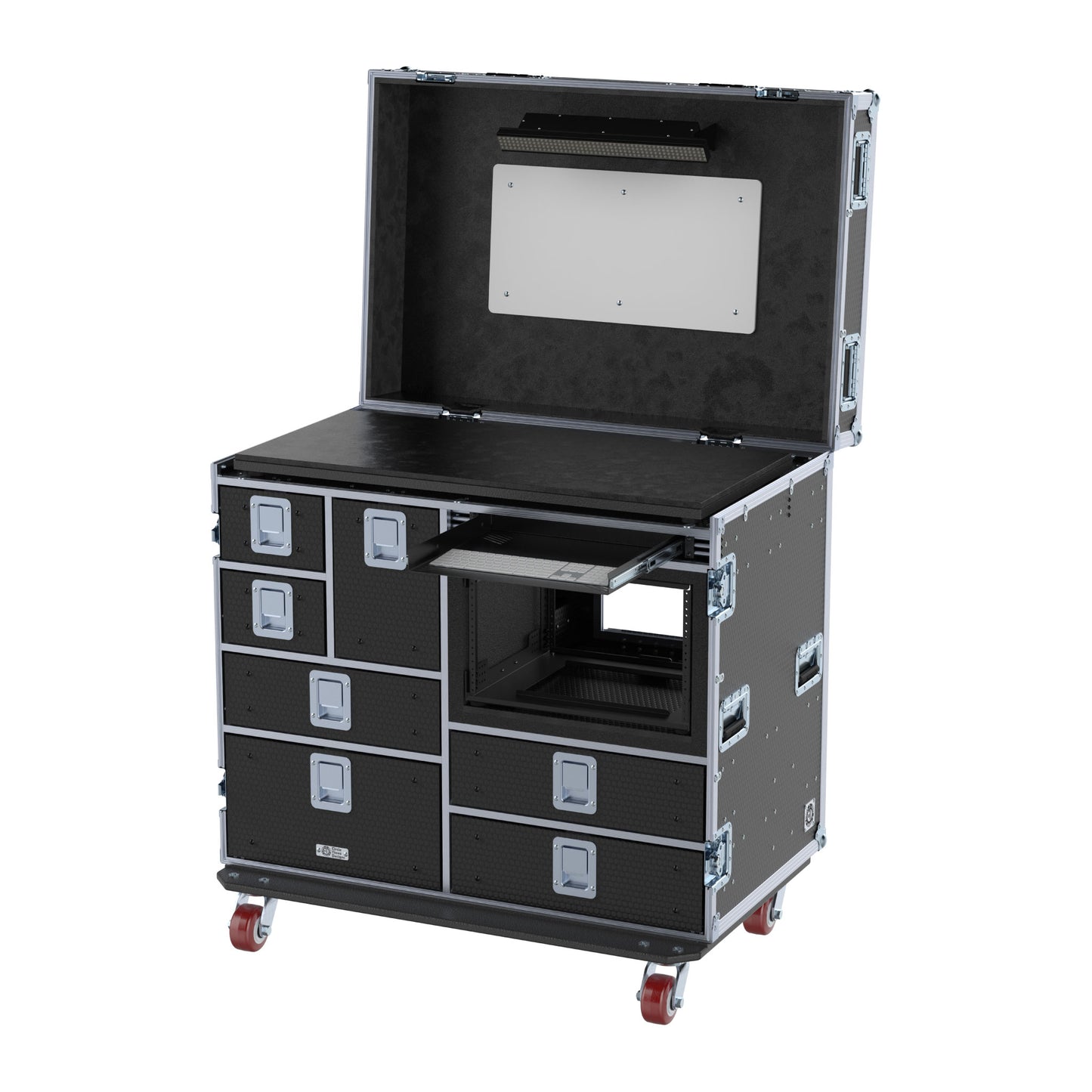 DW Workstation - 6RU with Keyboard Tray