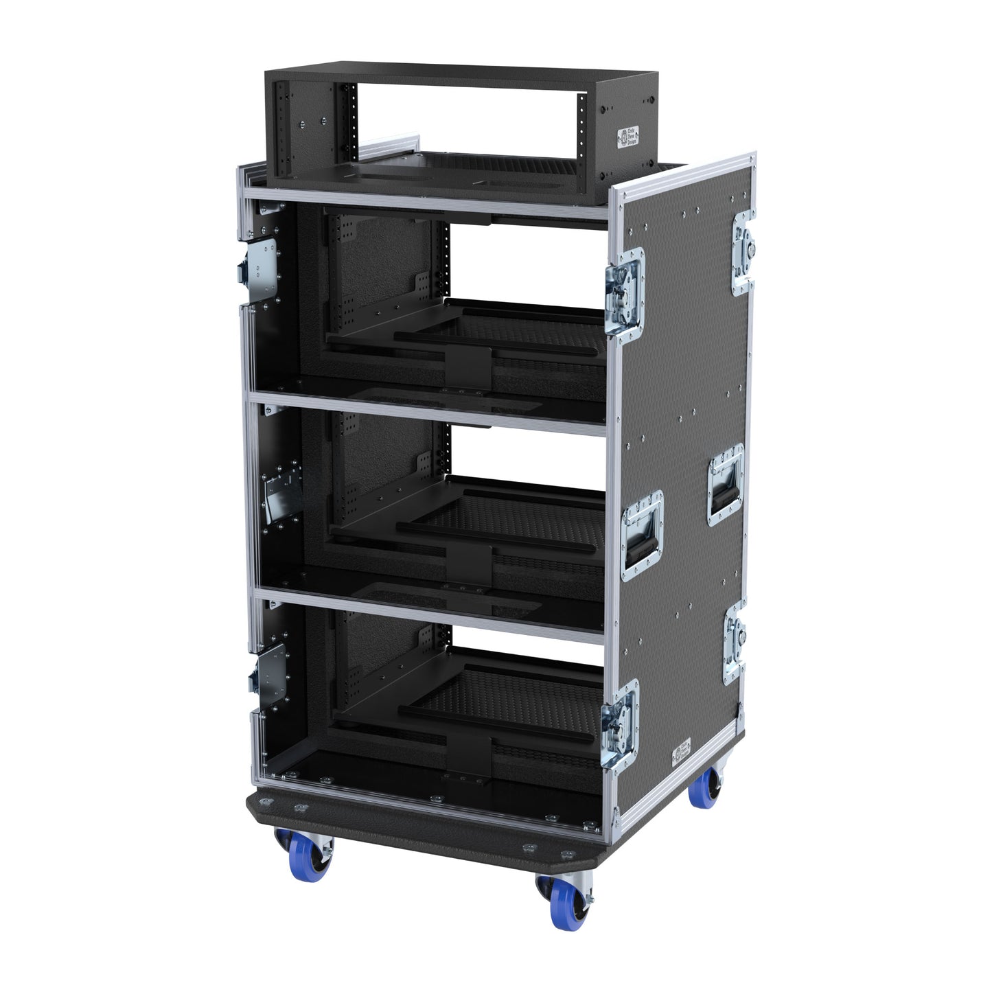 Fly Rack Workstation - Removable Lids - Single Wide