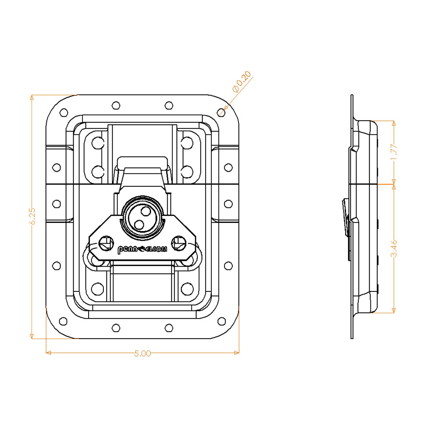 Large Latch (pack of four)