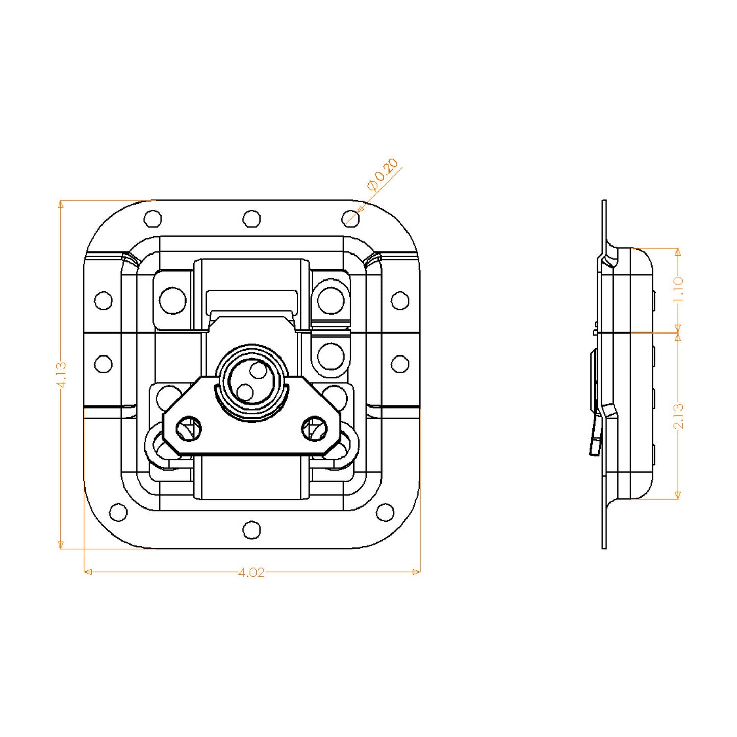 Medium Latch (pack of four)