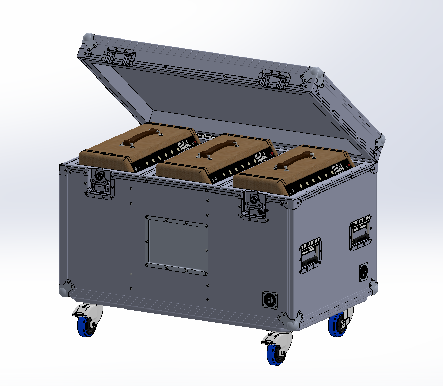 Multiple Combo Amps & Cabs - Trunk