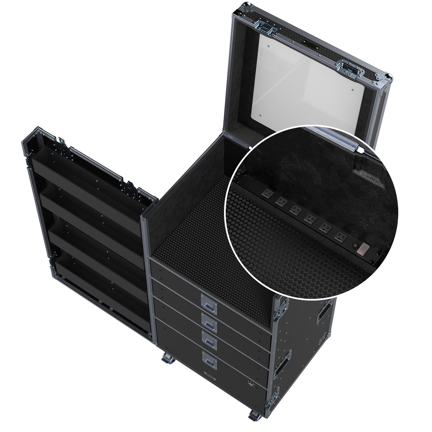 TM Workstation - Hinged Front Lid