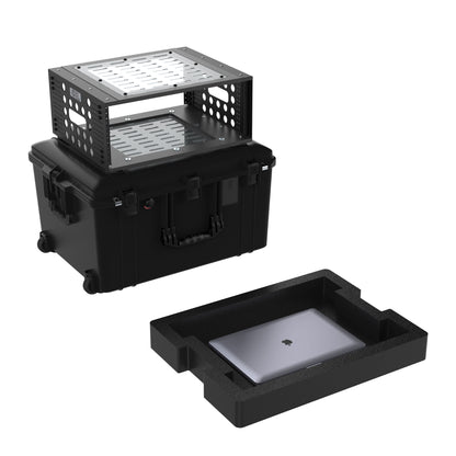 4RU Hyper Rack with Laptop Tray