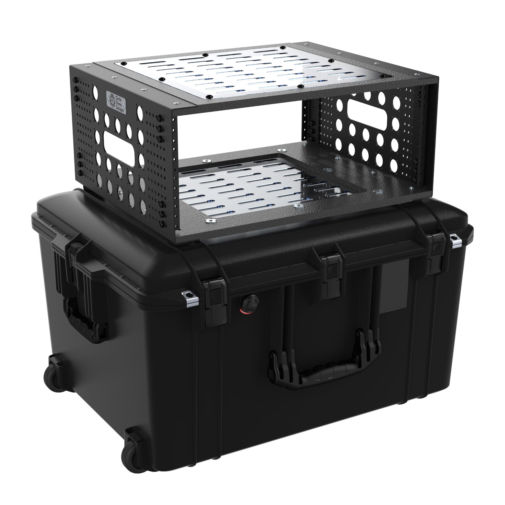 Hyper Rack 1t 4RU Hyper Rack – Circle Three Designs