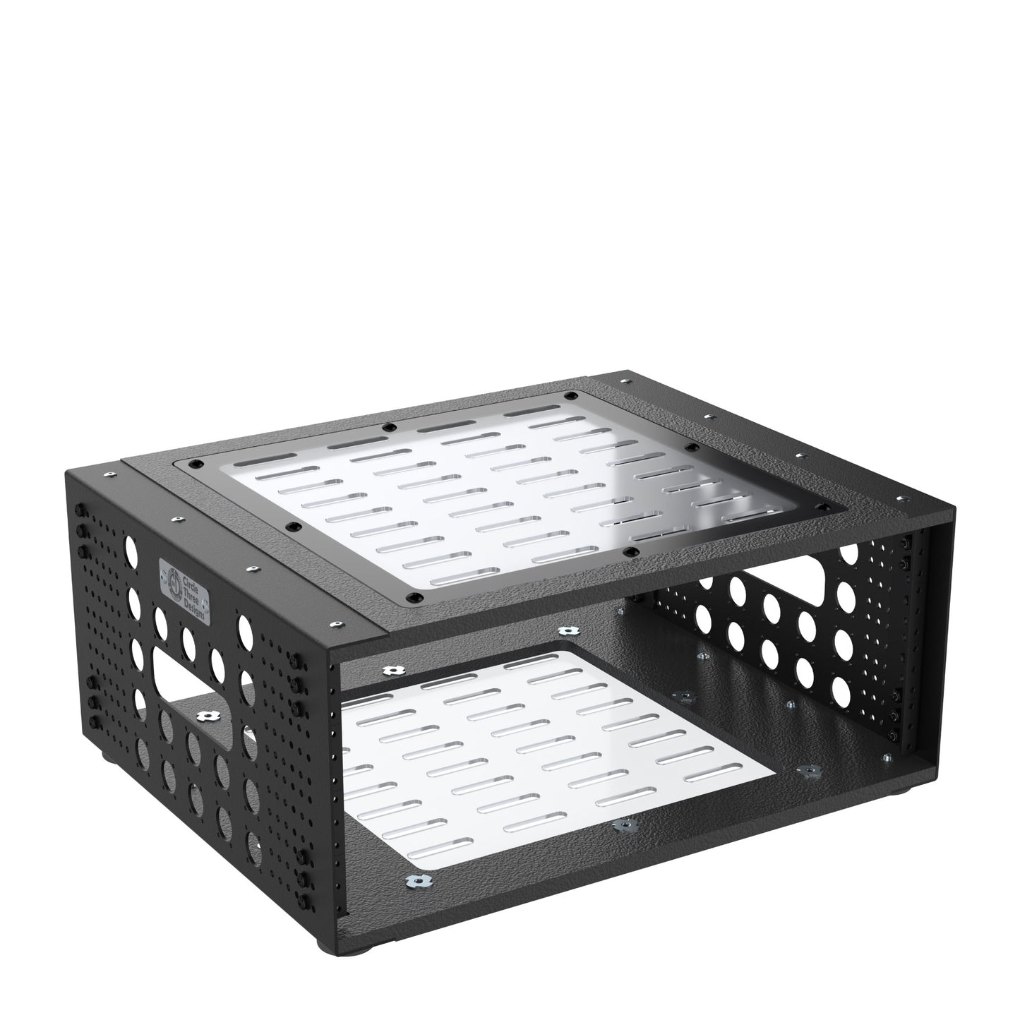 4RU Hyper Rack with Laptop Tray