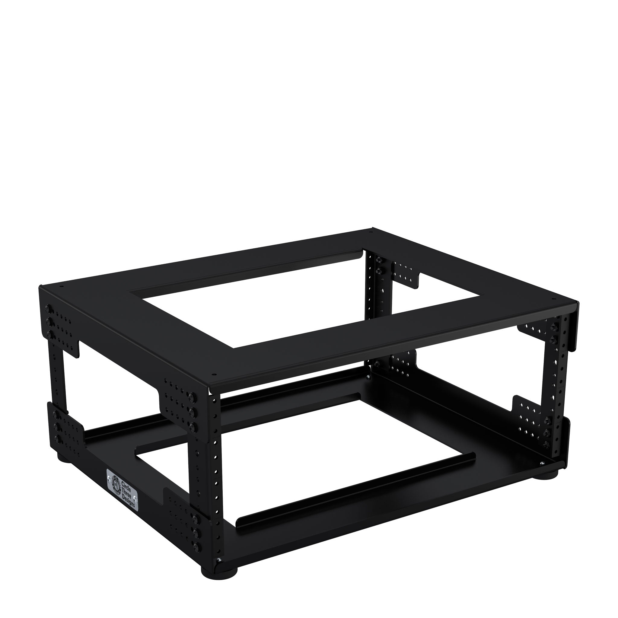 Small 4 Ru Rack 4RU Aluminum Gen 1.0 – Circle Three Designs