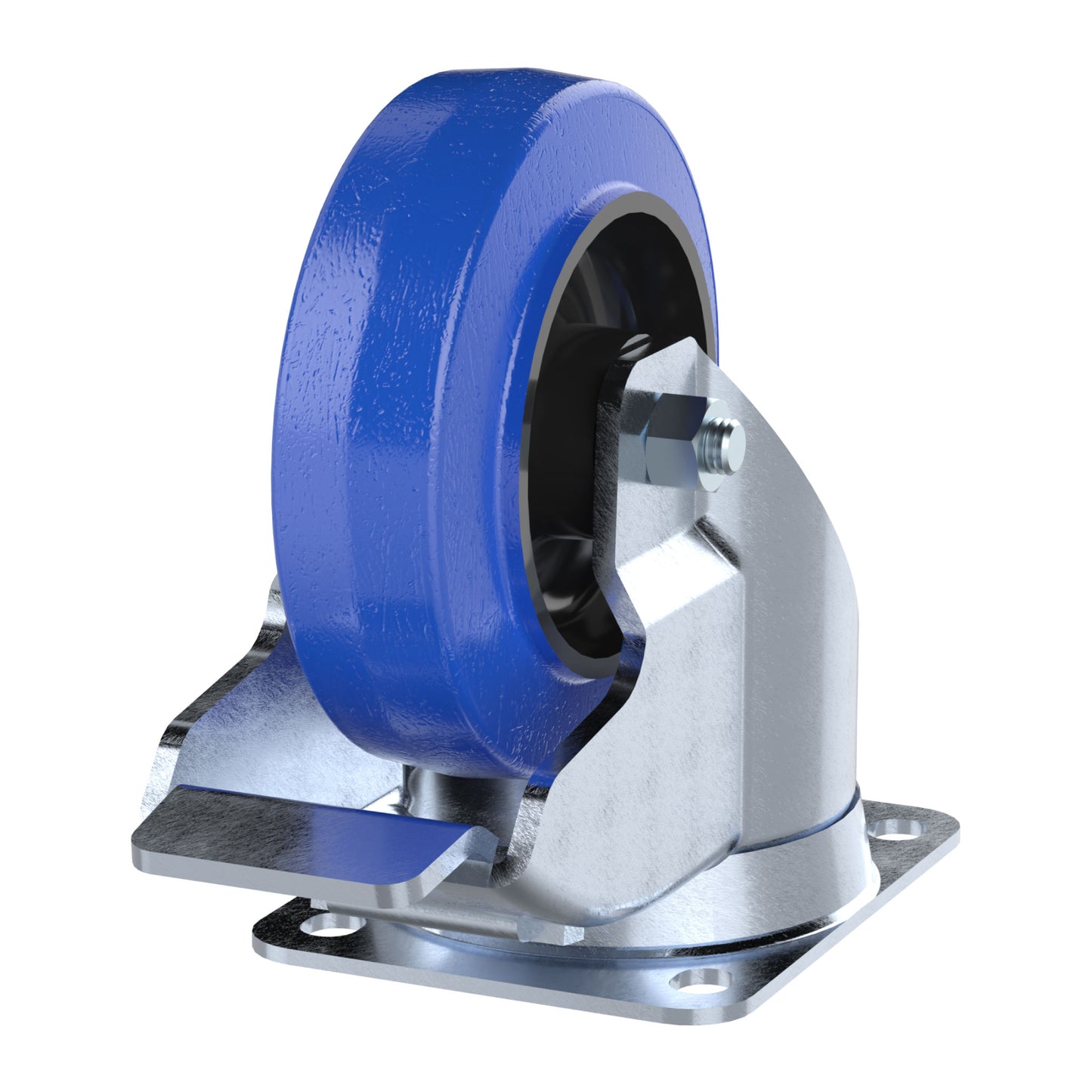 4" Blue Casters