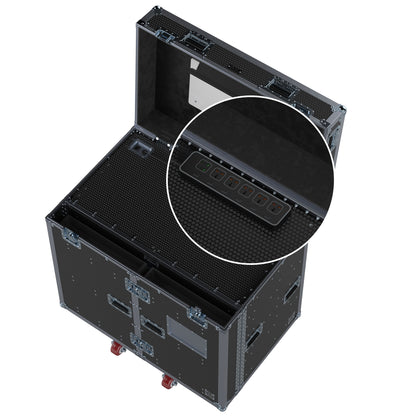 DW Workstation - Full Width Top Drawer - Split-Hinged Front Lid