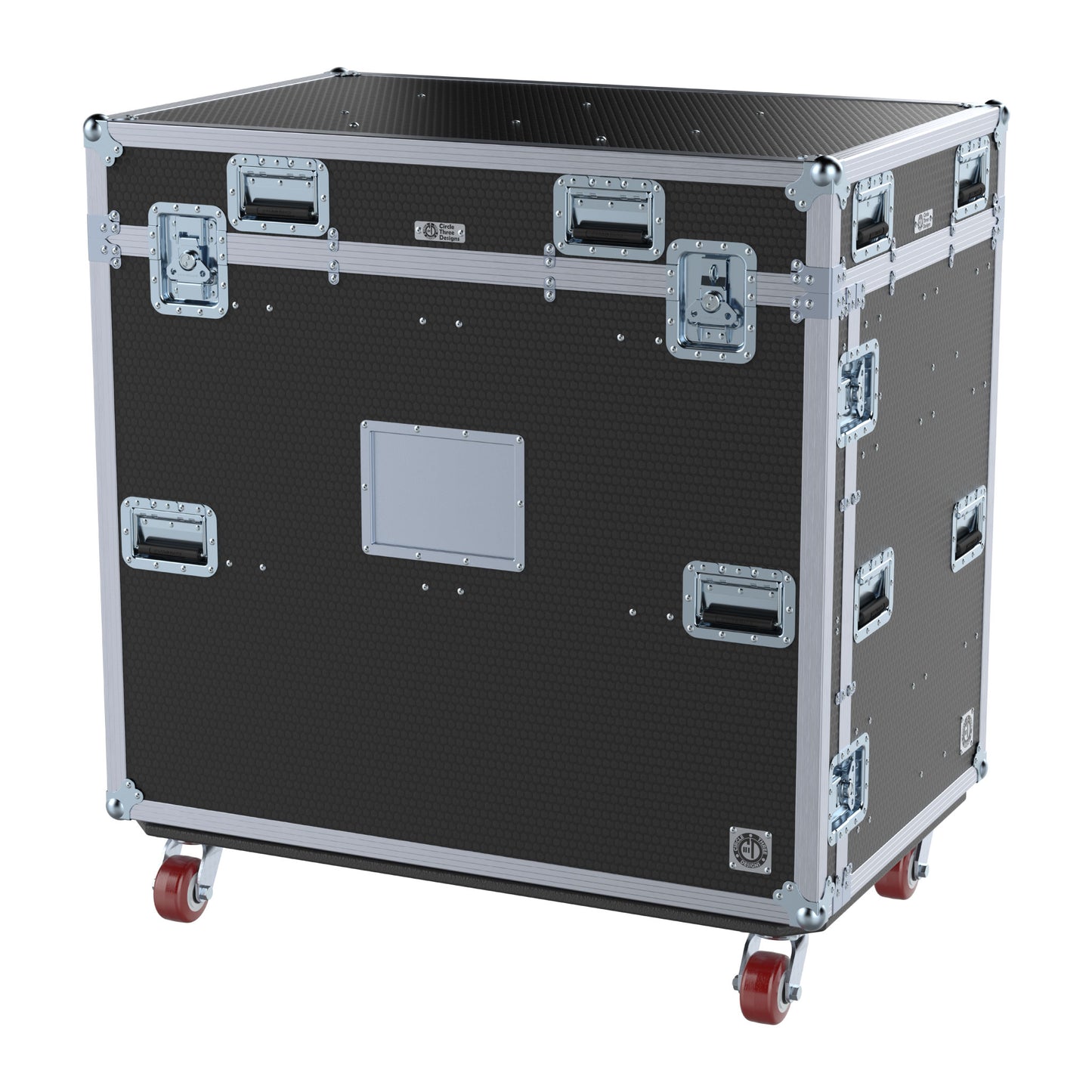 DW Workstation - 6RU Fly Rack - Removable Front Lid