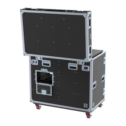 DW Workstation - 6RU Fly Rack - Removable Front Lid
