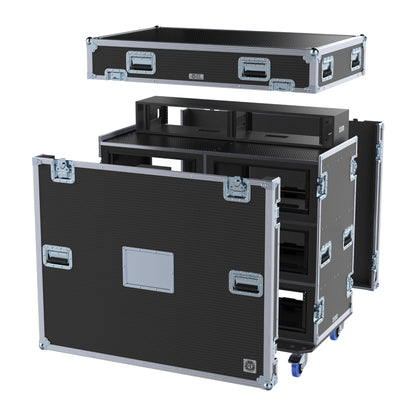 Fly Rack Workstation - Removable Lids - Double Wide