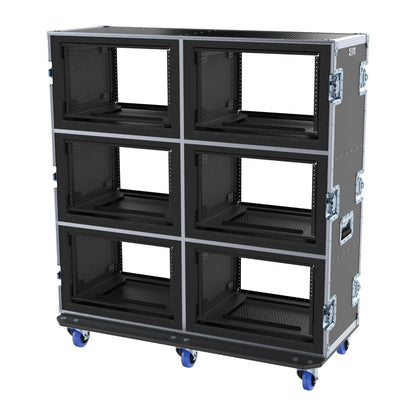 Fly Rack Road Case - Double Wide 48x24