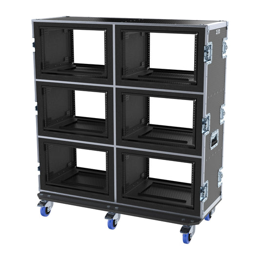 Fly Rack Road Case - Double Wide 48x24