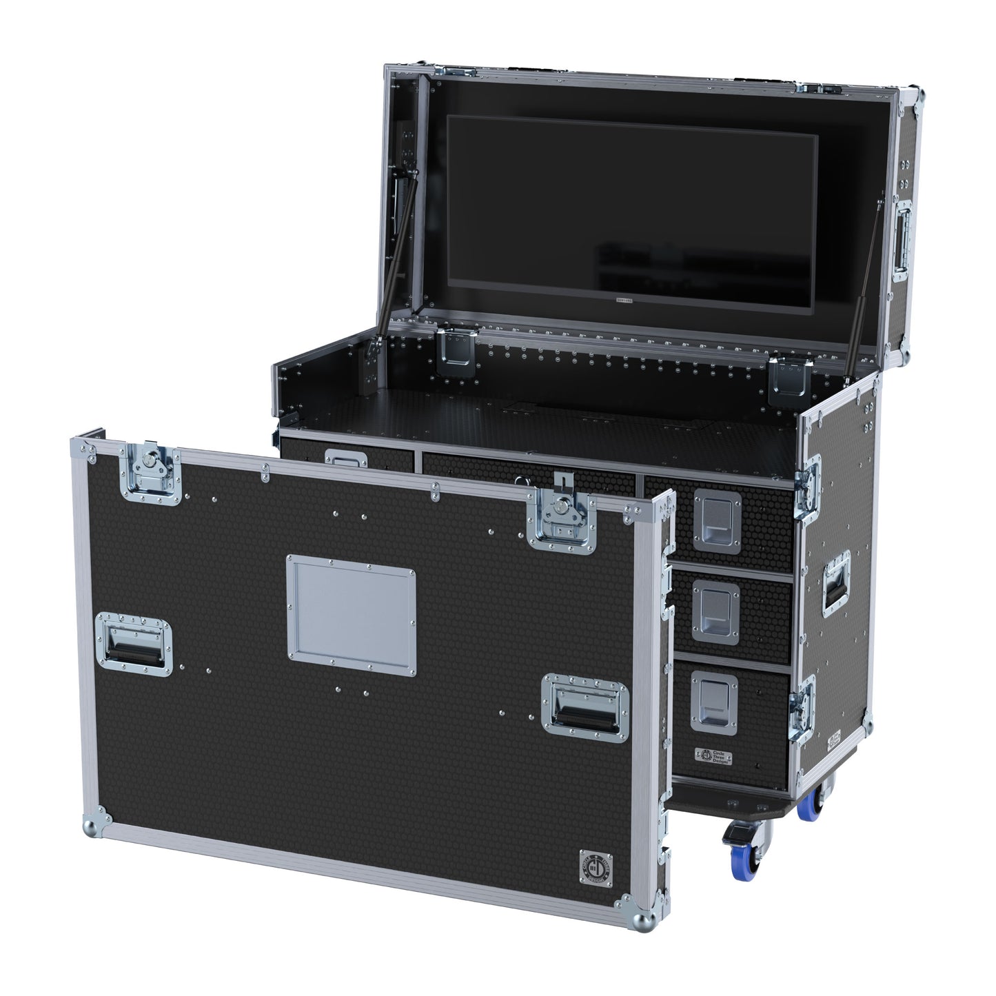 HyperDesk Workstation - Removable Front and Flip Top Lid