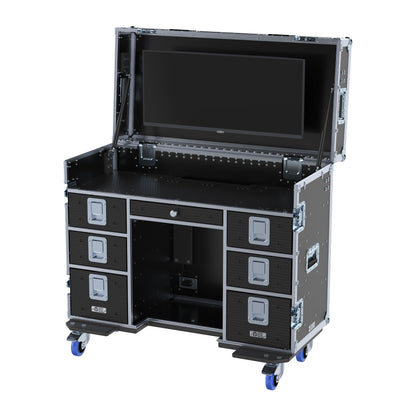 HyperDesk Workstation - Removable Front and Flip Top Lid