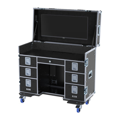 HyperDesk Workstation - Removable Front and Flip Top Lid