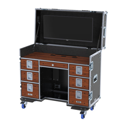 HyperDesk Workstation - Removable Front and Flip Top Lid