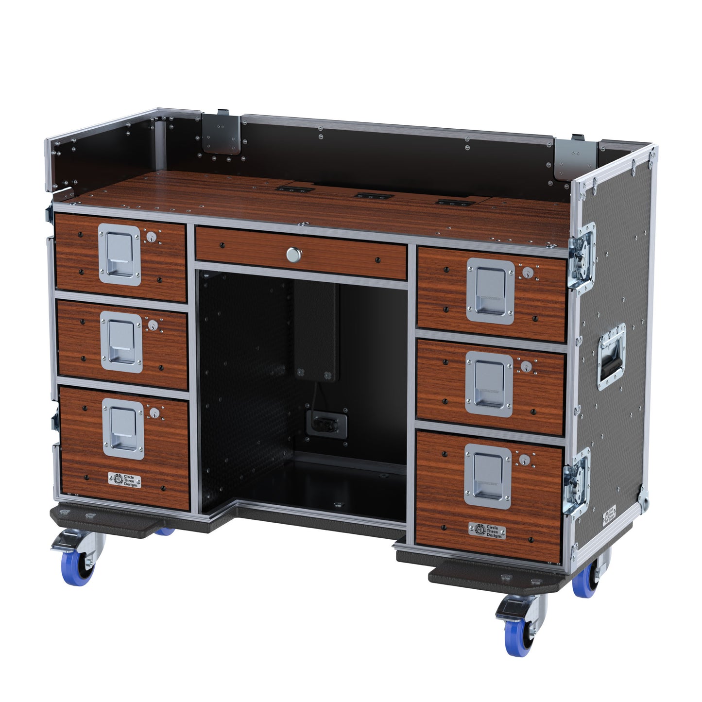 HyperDesk Workstation - Removable Front and Top Lids