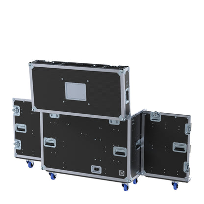 HyperDesk Workstation - Split Hinged Front Lid and Flip Top Lid