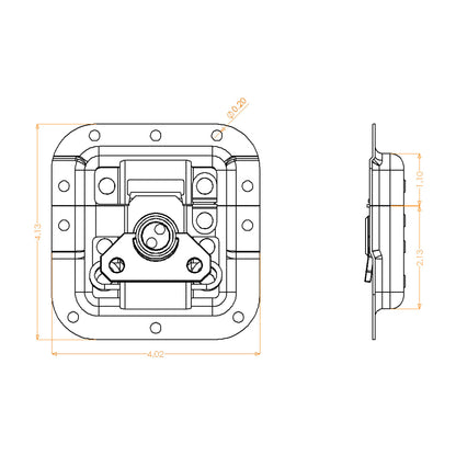 Medium Latch (pack of four)