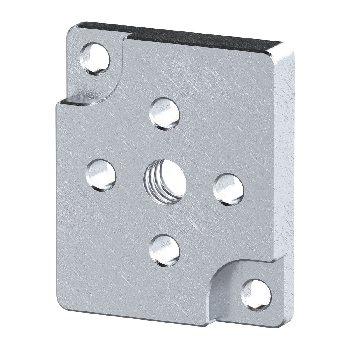 Neutrik D Mount - Non-Anodized (Silver)
