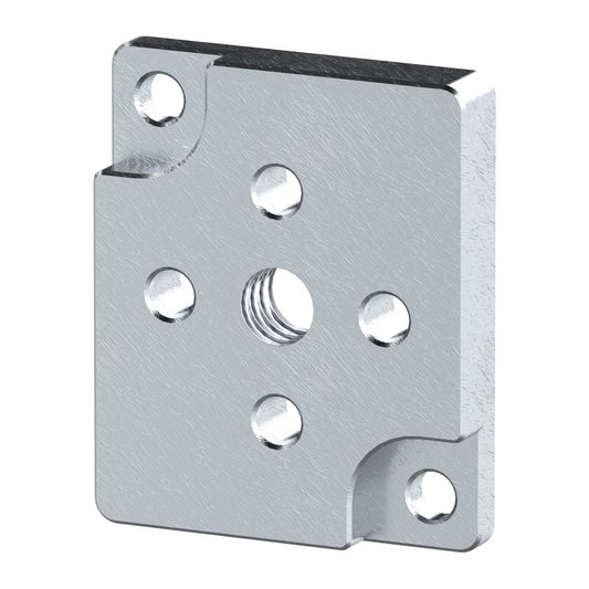 Neutrik D Mount - Non-Anodized (Silver)