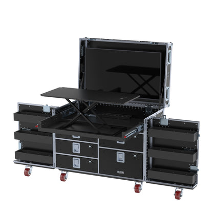 SuperDesk Workstation - Split Hinged Lid - Standing Desk Insert -  In Stock