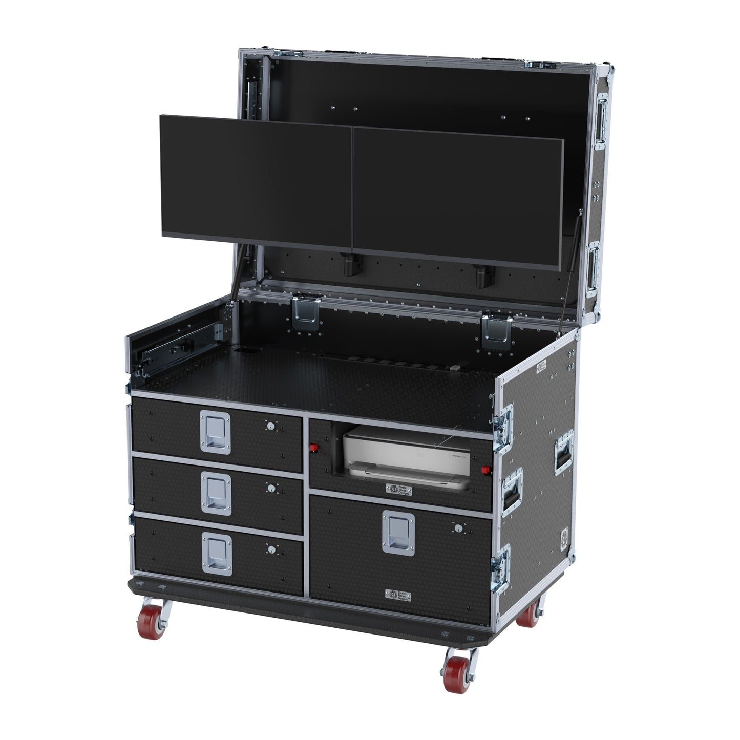 SuperDesk Workstation: Removable Front Lid