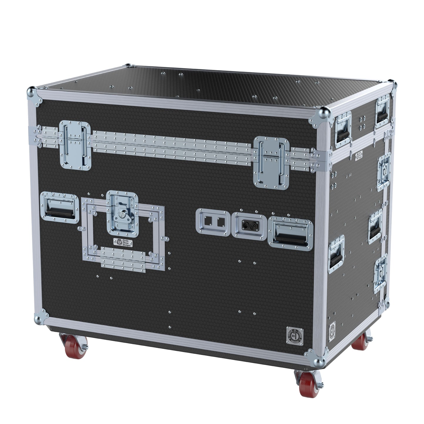 SuperDesk - 4RU Fly Rack - Removable Front Lid
