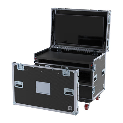 SuperDesk - 4RU Fly Rack - Removable Front Lid
