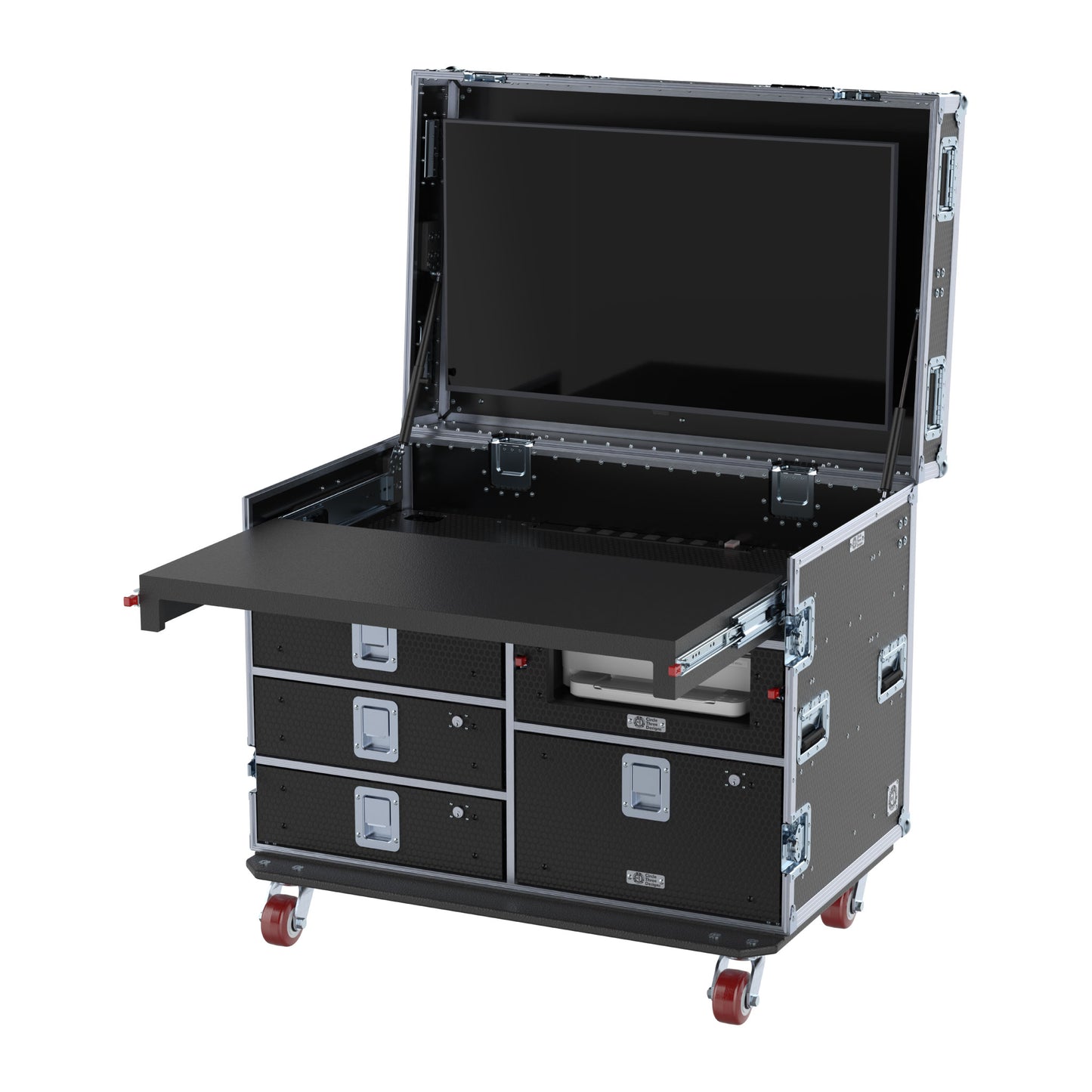 SuperDesk Workstation: Removable Front Lid