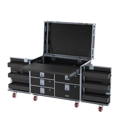 SuperDesk Workstation: Split-Hinged Front Lid