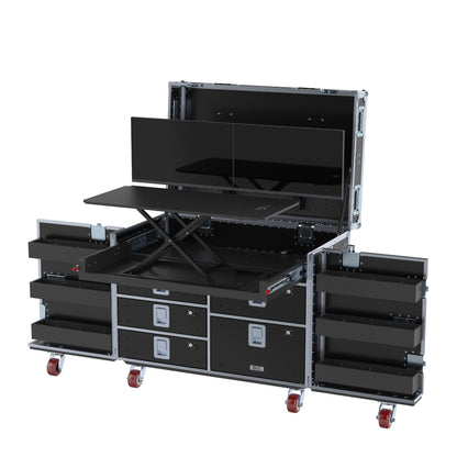 SuperDesk - Split Hinged Front Lid