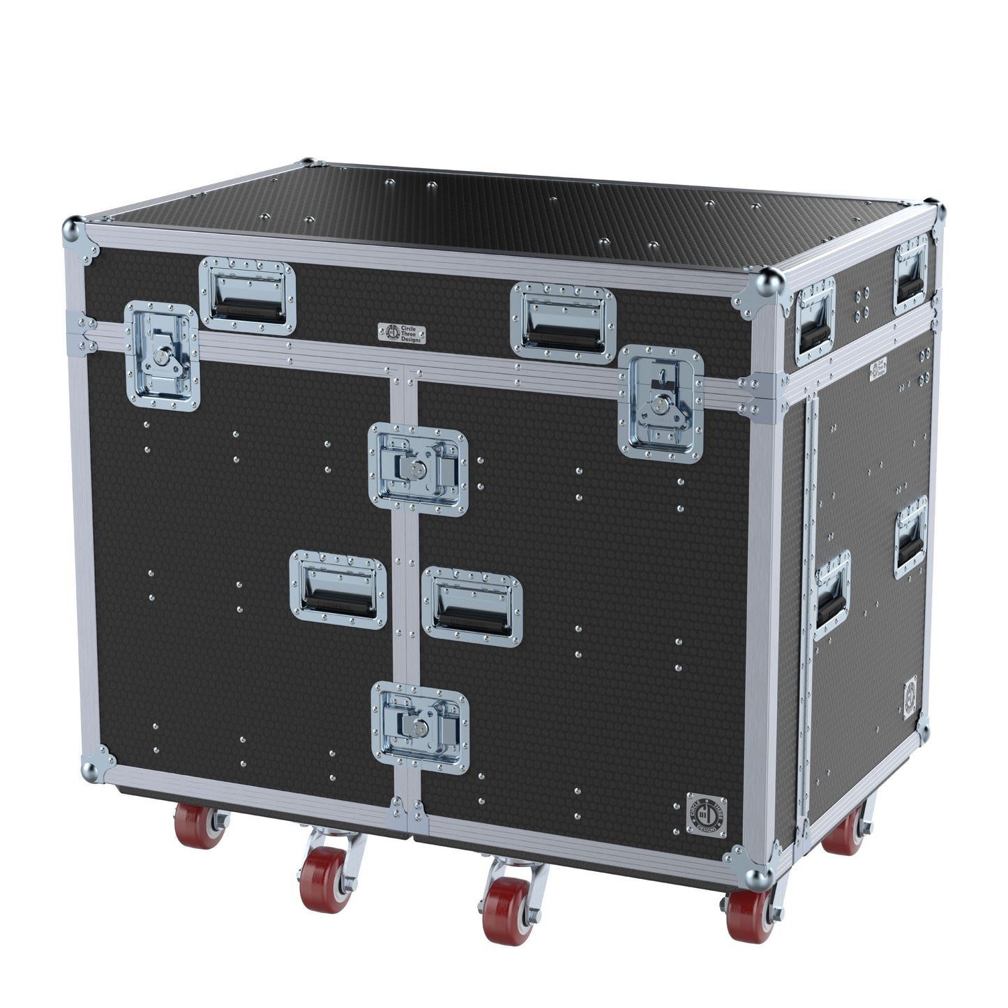 SuperDesk Workstation: Split-Hinged Front Lid