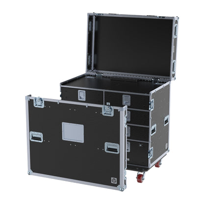 System Tech Workstation - Double Wide 8 Drawer