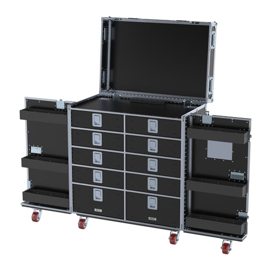 System Tech Workstation 2.0 - Double Wide 10 Drawer