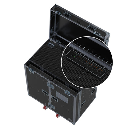 System Tech Workstation - Double Wide 10 Drawer - In Stock