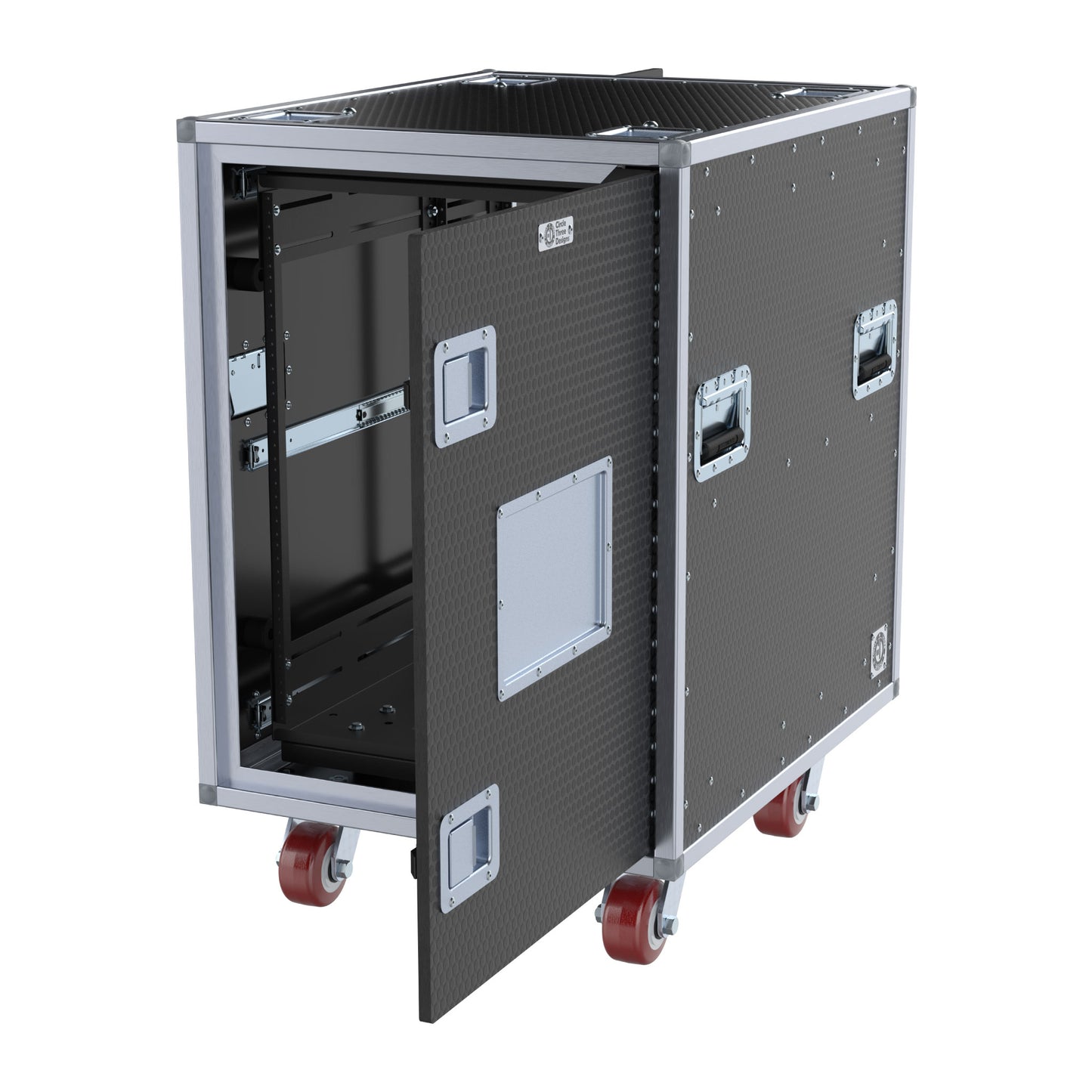 14RU CPAC Pocket Door Shockmount - Single Wide - In Stock