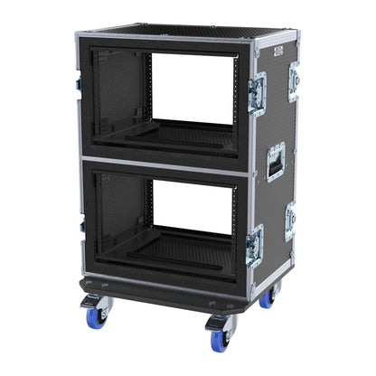Fly Rack Road Case - 24x24 6RU/6RU - In Stock