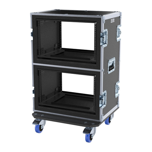 Fly Rack Road Case - 24x24 6RU/6RU - In Stock