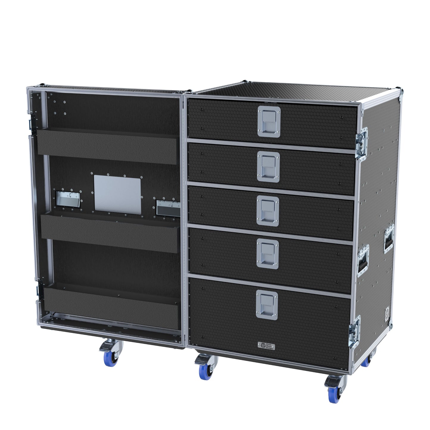 Single Wide Workbox - Hinged Lid